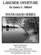 Lakeside Overture Concert Band sheet music cover